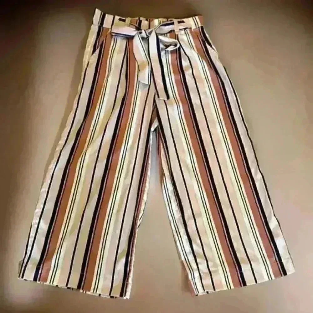 Pastel Pinstripe Pants - Picture 3 of 3